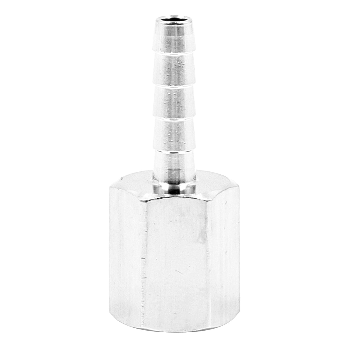 Stainless Steel Fitting - 1/8" Female NPT X 3/16" OD Barb
