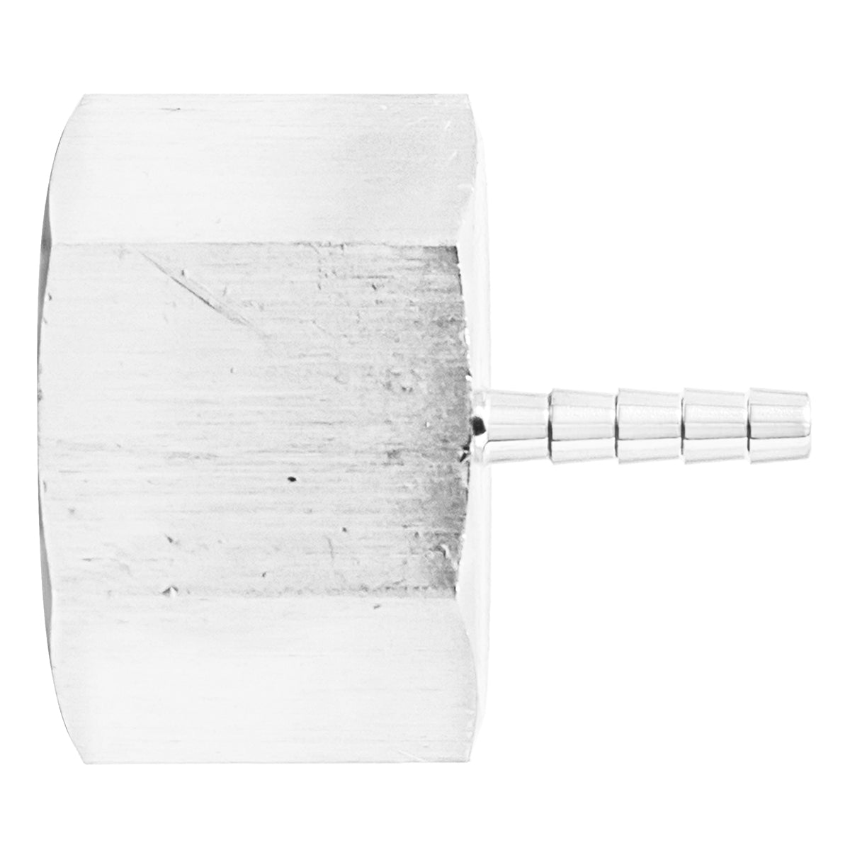 Stainless Steel Fitting - 1" Female NPT X 3/16" OD Barb