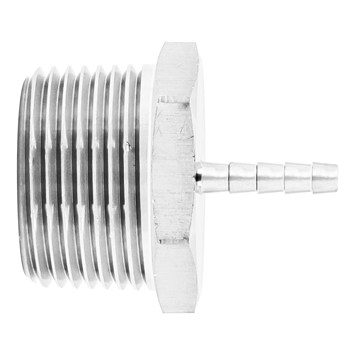 Stainless Steel Fitting - 1" Male NPT X 3/16" OD Barb -  Canuck Homebrew Supply, Canada