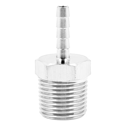 Stainless Steel Fitting - 3/8" Male NPT X 3/16" OD Barb