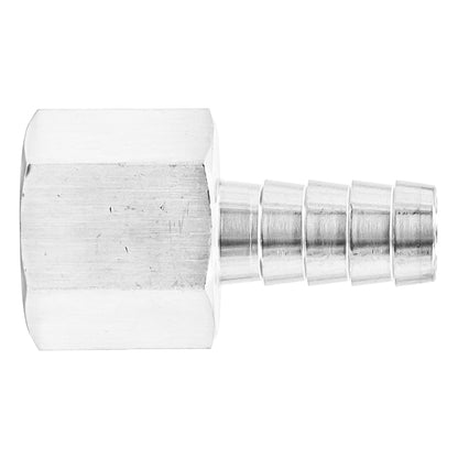 Stainless Steel Fitting - 1/2" Female NPT X 7/16" OD Barb