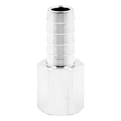 Stainless Steel Fitting - 1/4" Female NPT X 7/16" OD Barb