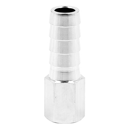 Stainless Steel Fitting - 1/8" Female NPT X 7/16" OD Barb