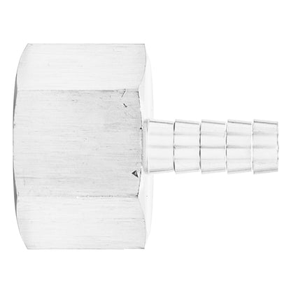Stainless Steel Fitting - 1" Female NPT X 7/16" OD Barb