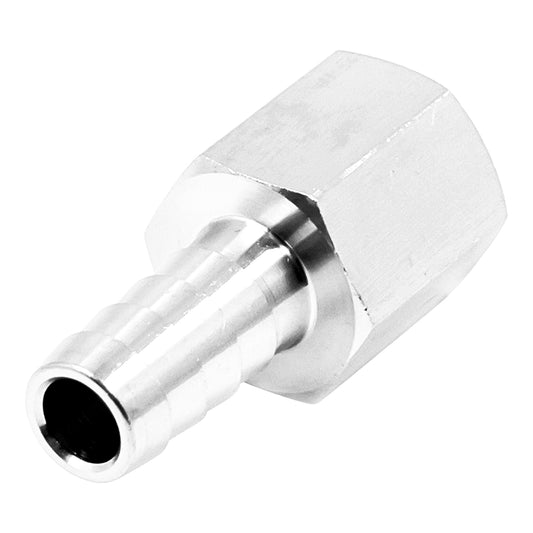 Stainless Steel 3/8" Female NPT Fitting - 7/16" OD Barb
