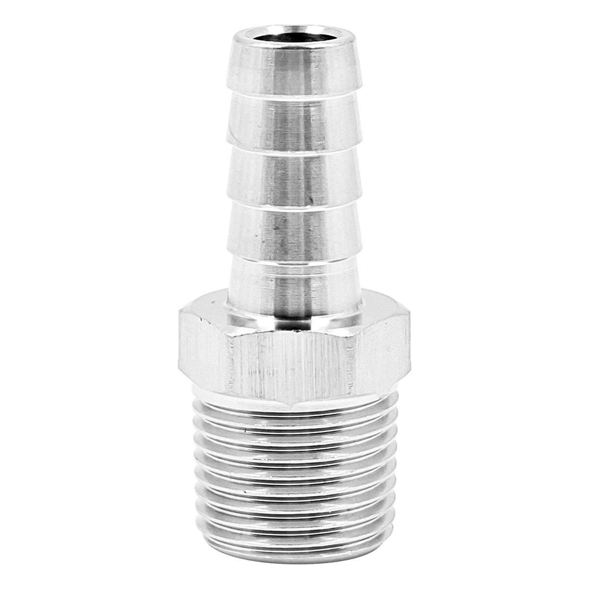 Stainless Steel Fitting - 3/8" Male NPT X 7/16" OD Barb -  Canuck Homebrew Supply, Canada