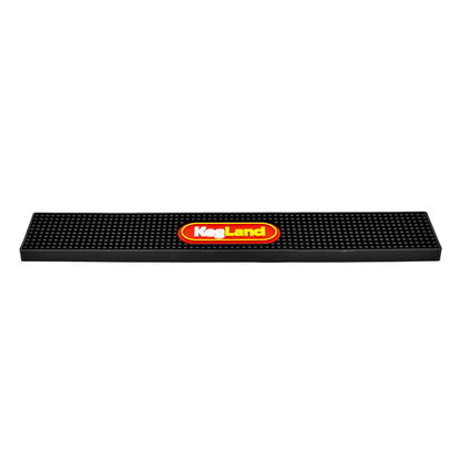 Kegland Black Rubber Bar Mat - 23" X 4"