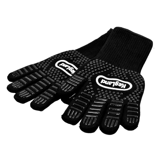 Kegland High Heat Resistant Gloves | Hizo Oven Mitts (Medium)