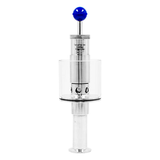 Kegland Stainless Steel Tri-Clover Vertical Spunding Valve - 1.5" TC | ADJ. PRV | 0 - 50 PSI