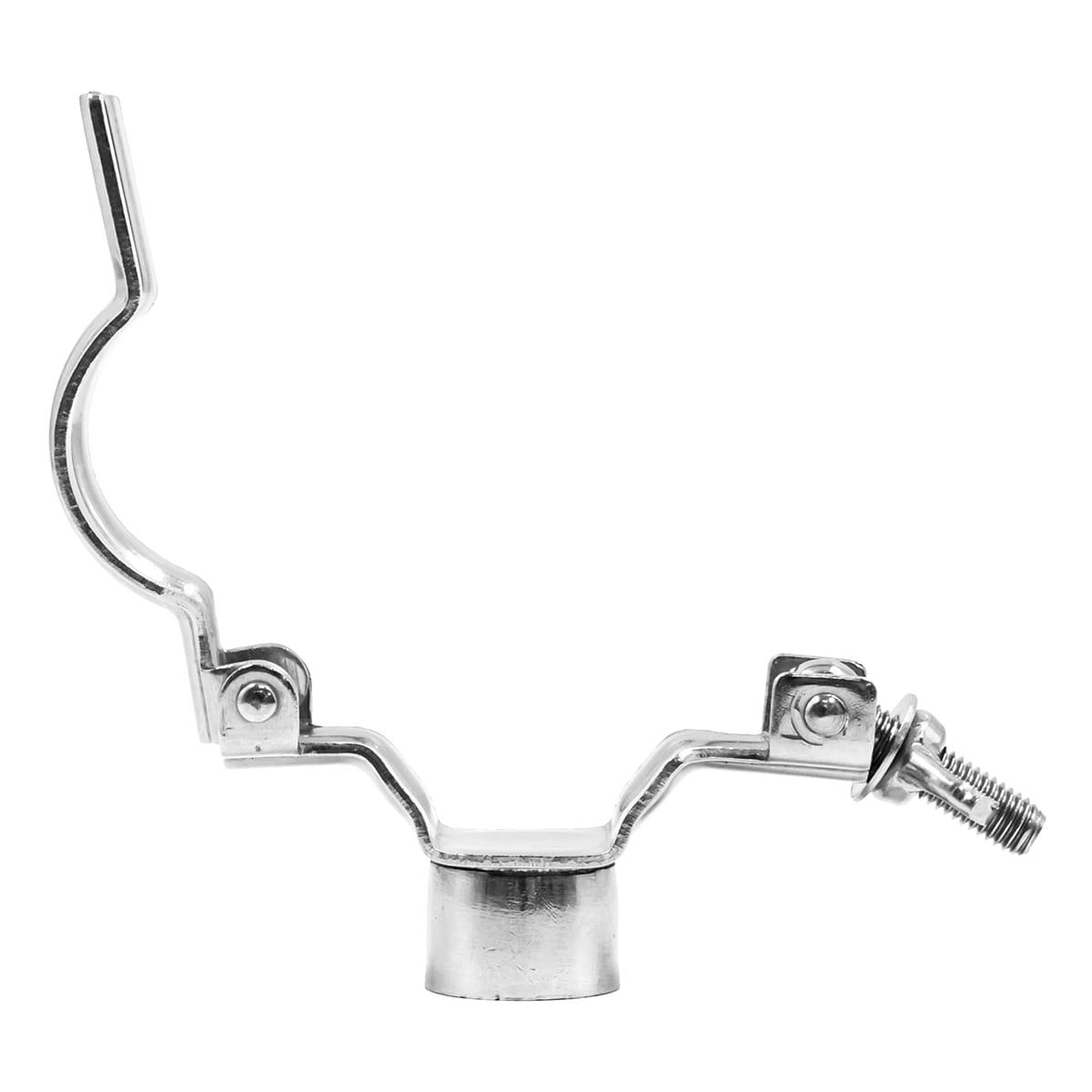 Stainless Steel Tri-Clover Pipe Bracket Hanger - 1.5" TC (1/2" Female NPT)
