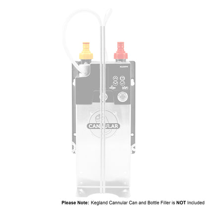 Kegland Cannular Can and Bottle Filler Slimline Fill Tube