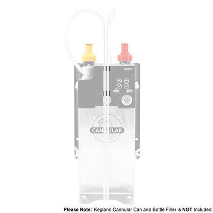 Kegland Cannular Can and Bottle Filler Slimline Fill Tube Clip -  Canuck Homebrew Supply, Canada