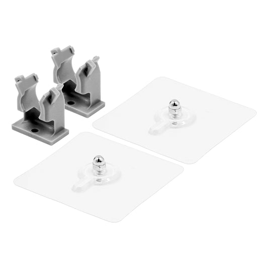 Duotight Food Grade Plastic Gas Distributor Wall Clips - 5/16" (8mm) (2 Pack)