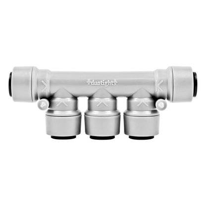 Duotight Food Grade Plastic (Push-In) Multi-Tee - 5 Way | 5/16" (8mm) -  Canuck Homebrew Supply, Canada
