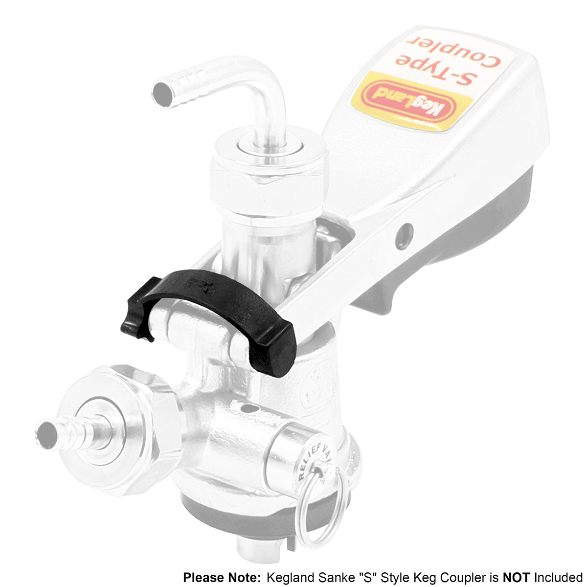 Kegland Sanke "A", "D" & "S" Style Keg Coupler Retaining Clip -  Canuck Homebrew Supply, Canada