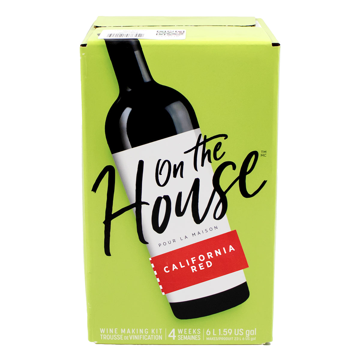 On The House California Red Wine Kit