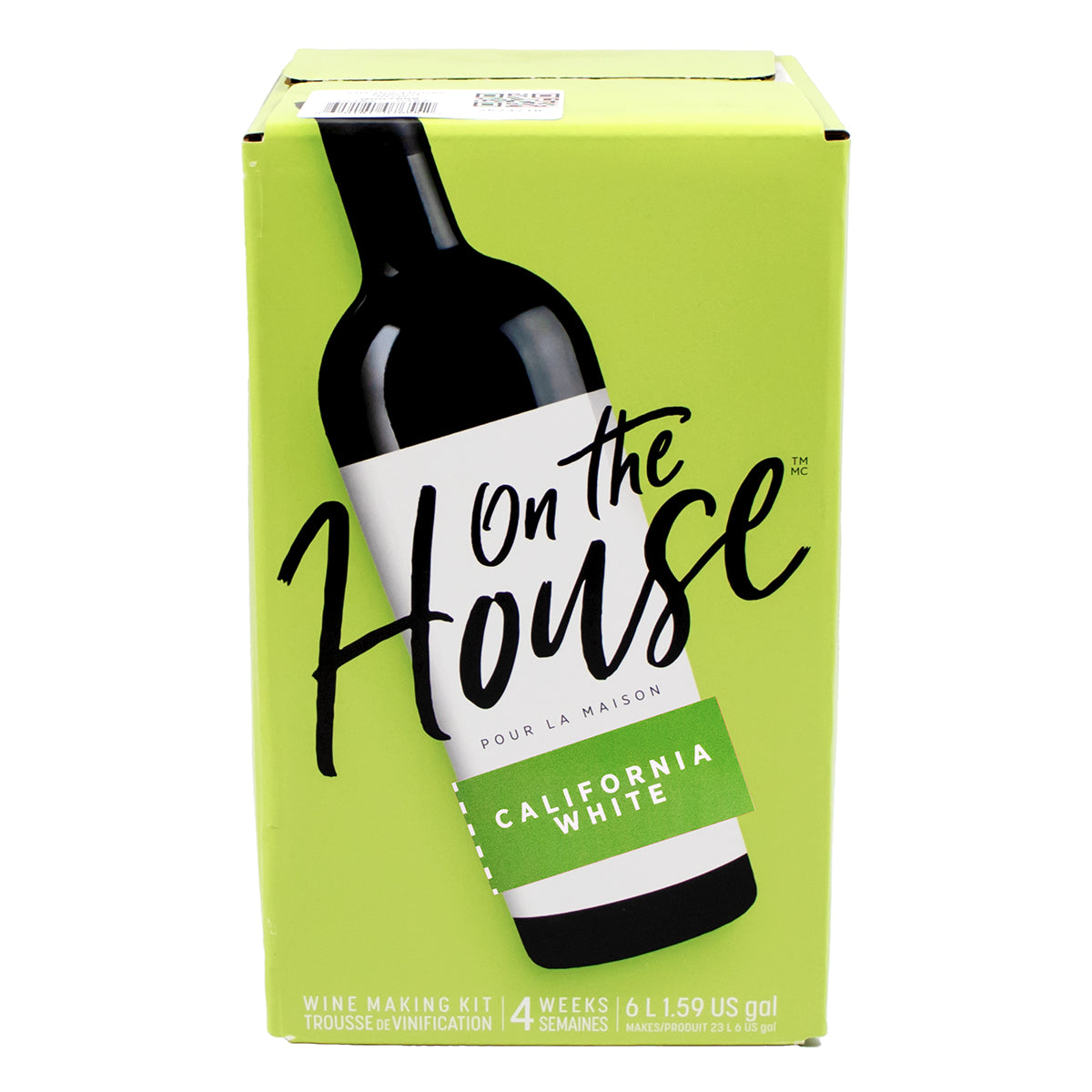 On The House California White Wine Kit