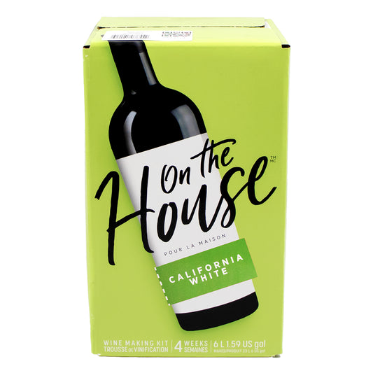 On The House California White Wine Kit