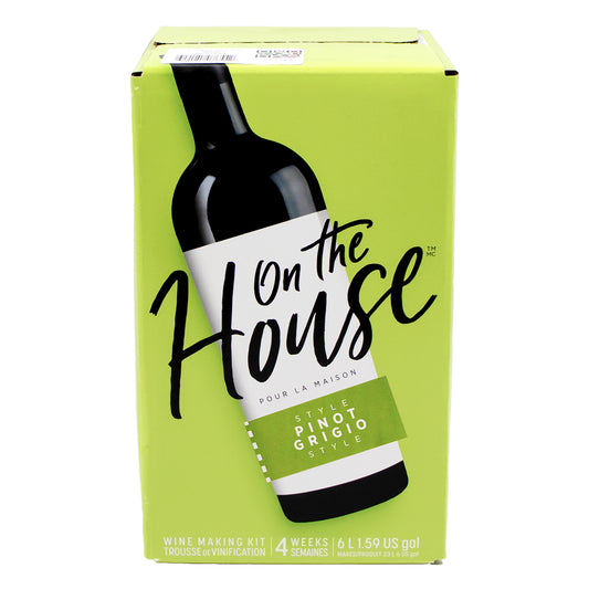 On The House Pinot Grigio Style Wine Kit