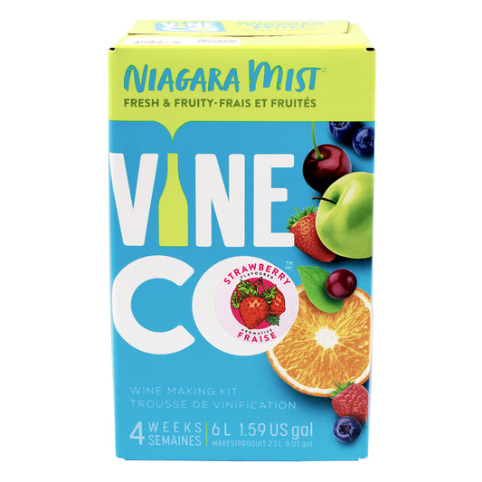 Niagra Mists Strawberry Fruit Wine Kit