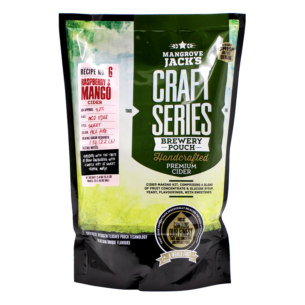 Mangrove Jack's - Raspberry Mango Cider Kit