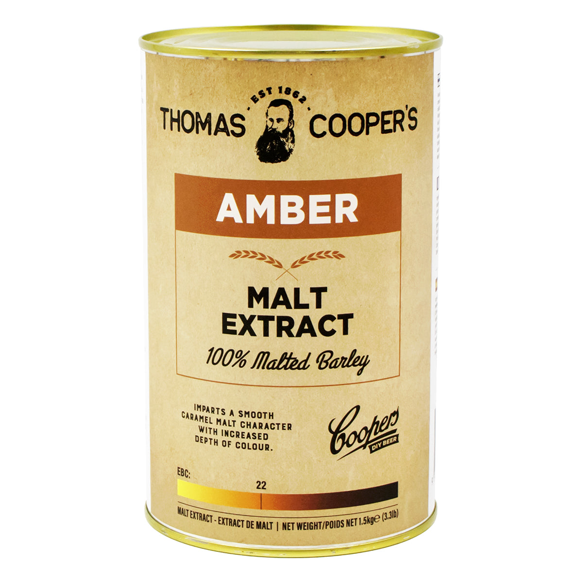 Coopers Amber Liquid Malt Extract (LME) Syrup - 3.3 lb