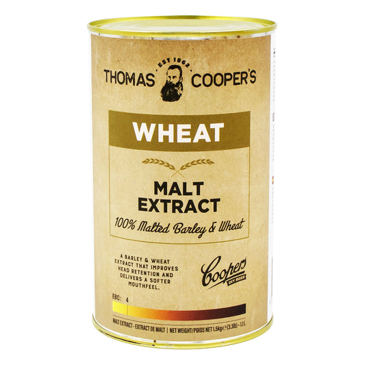 Coopers Wheat Liquid Malt Extract (LME) Syrup - 3.3 lb