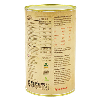 Thomas Cooper's Liquid Malt Extract (LME) Syrup - Dark (3.3 lb) -  Canuck Homebrew Supply, Canada