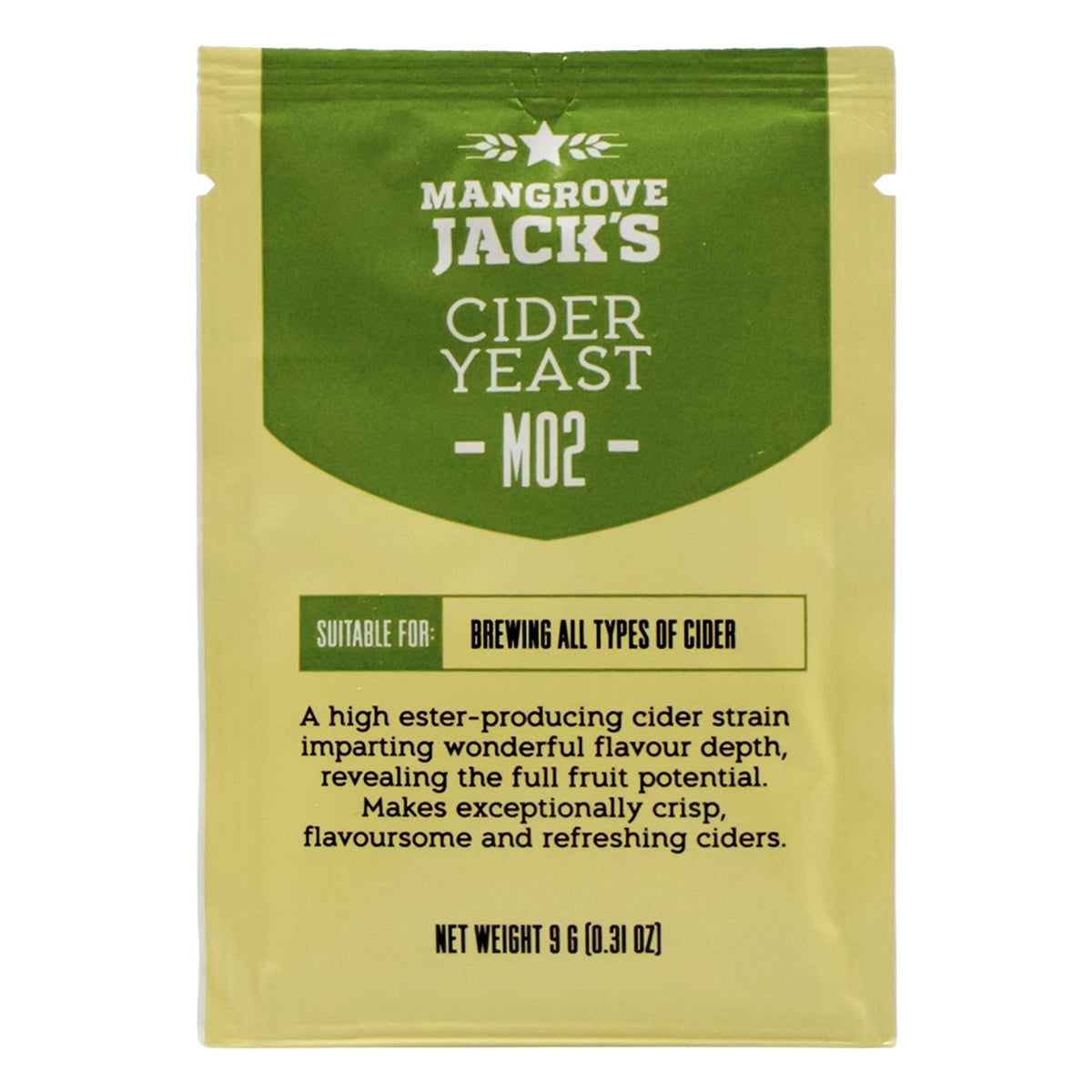 Mangrove Jack's Cider Dry Yeast - M02 (9 g)