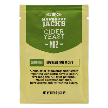 Mangrove Jack's Cider Dry Yeast - M02 (9 g)