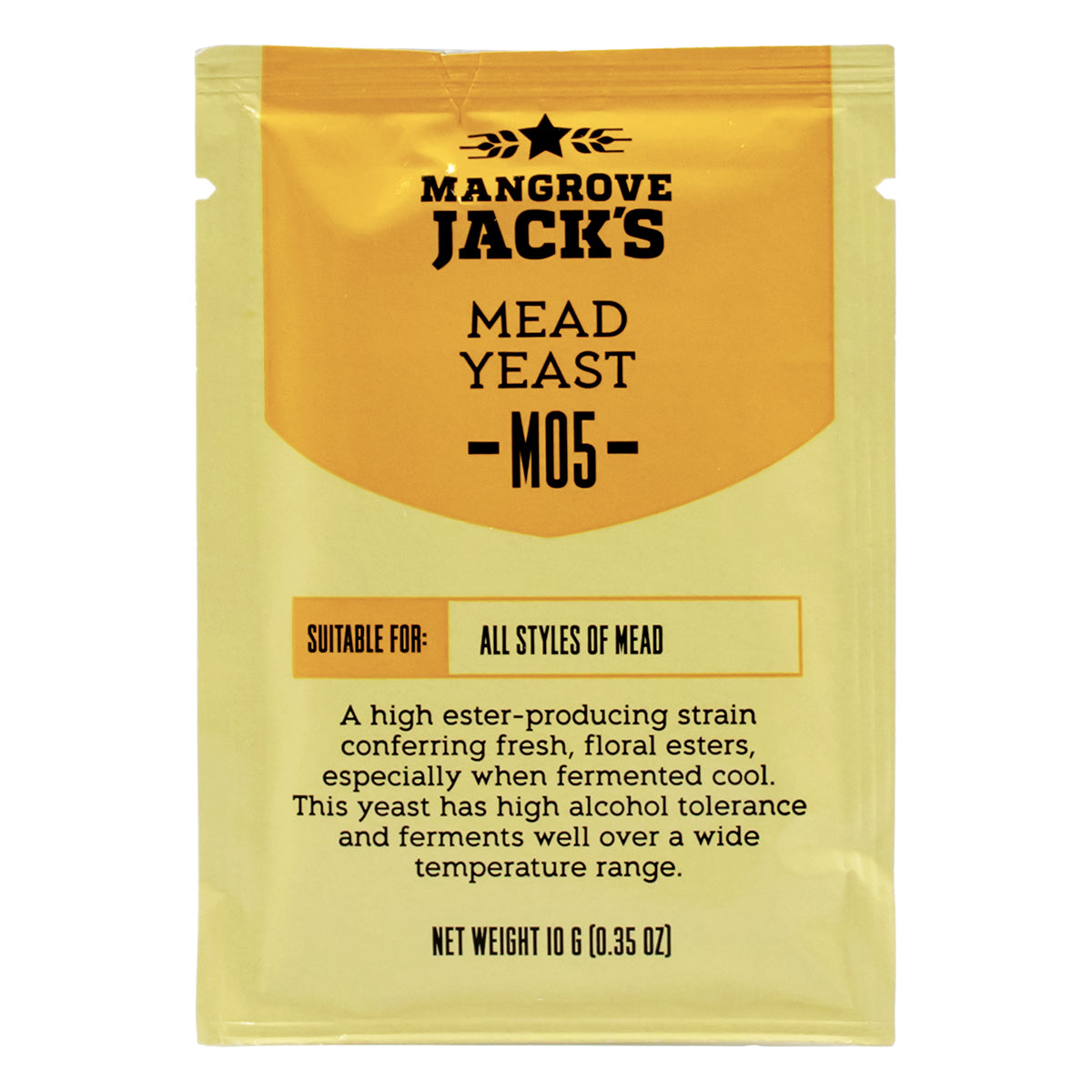 Mangrove Jack's Mead Dry Yeast - M05 (10 g)
