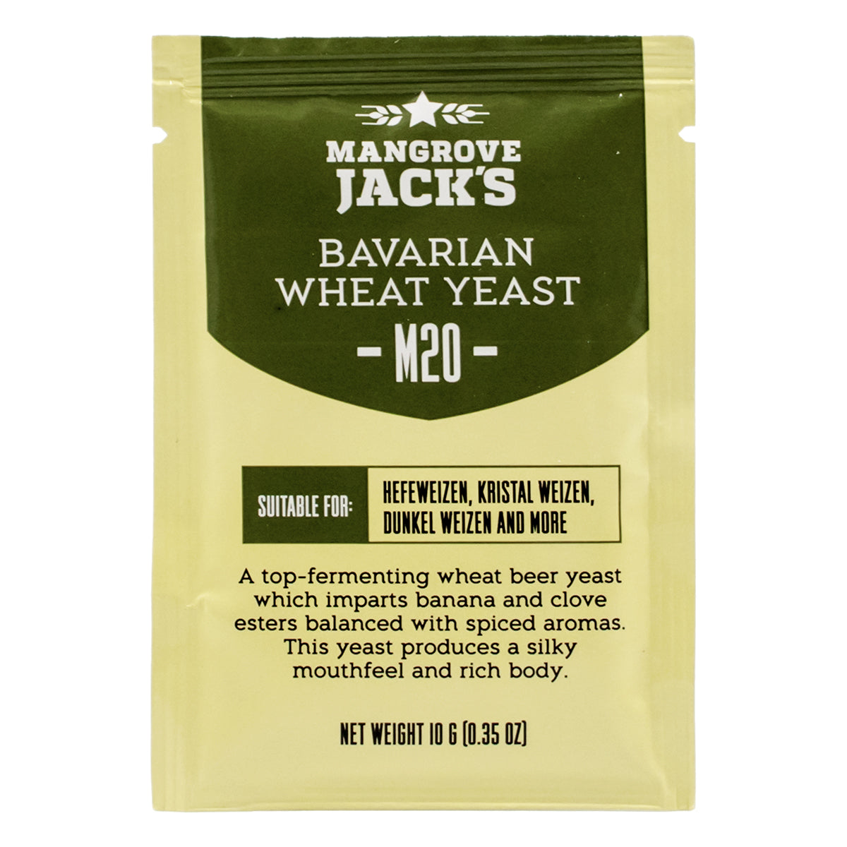 Mangrove Jack's Bavarian Dry Yeast - M20 (10 g)