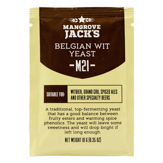 Mangrove Jack's Belgian Wit Dry Yeast - M21 (10 g)