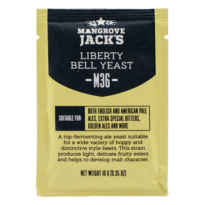 Mangrove Jack's Liberty Bell Dry Ale Yeast - M36 (10 g)