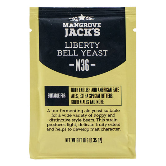 Mangrove Jack's Liberty Bell Dry Ale Yeast - M36 (10 g)