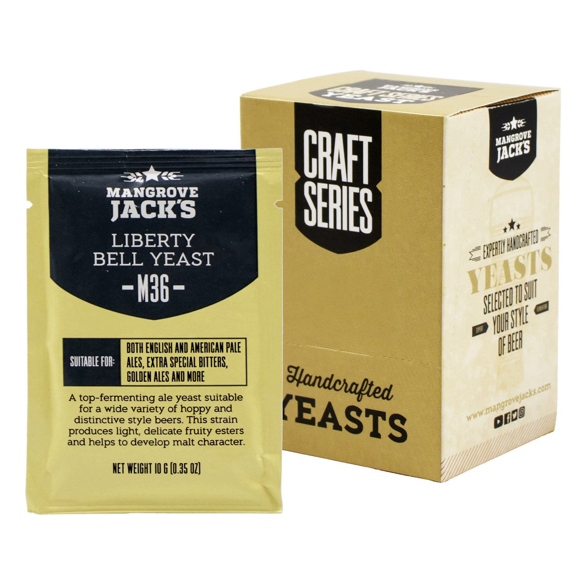 Mangrove Jack's Liberty Bell Dry Ale Yeast [M36] (10 g)