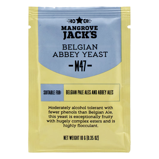 Mangrove Jack's Belgian Abbey Dry Yeast - M47 (10 g)