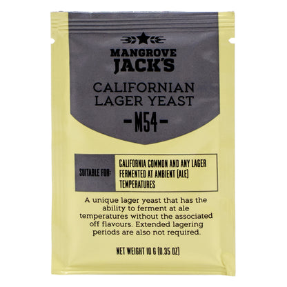 Mangrove Jack's Californian Lager Dry Yeast - M54 (10 g)