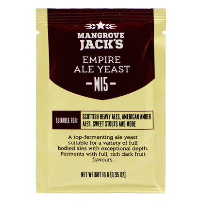Mangrove Jack's Empire Dry Ale Yeast - M15 (10 g)