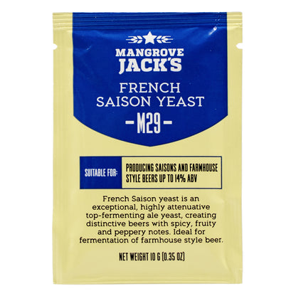 Mangrove Jack's French Saison Dry Yeast - M29 (10 g)