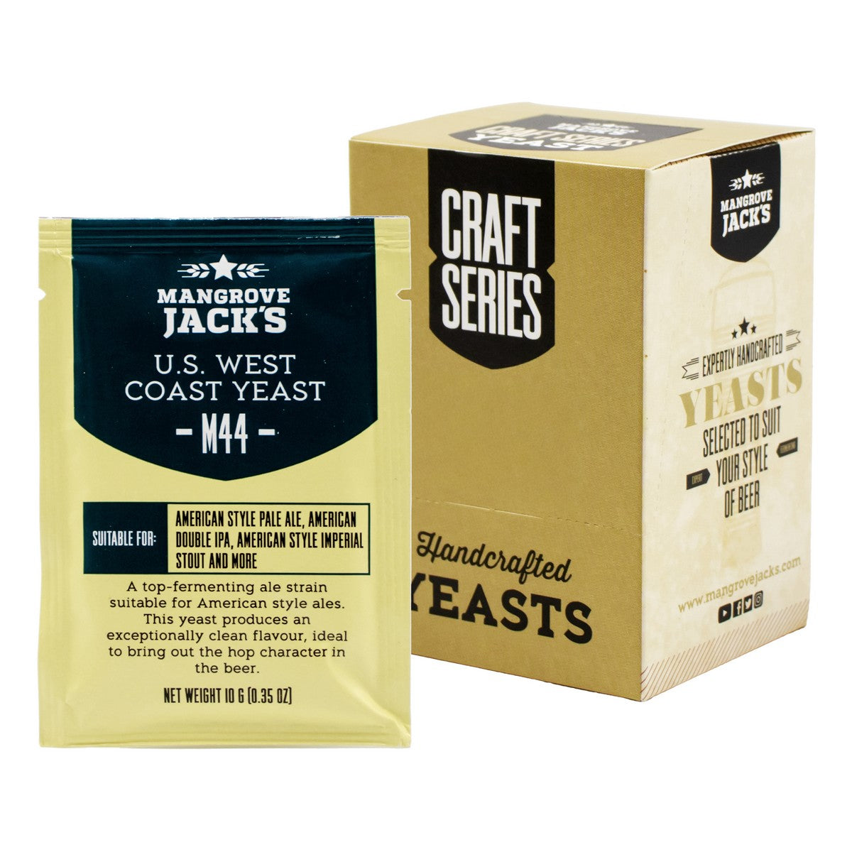 Mangrove Jack's US West Coast Dry Yeast [M44] (10 g)