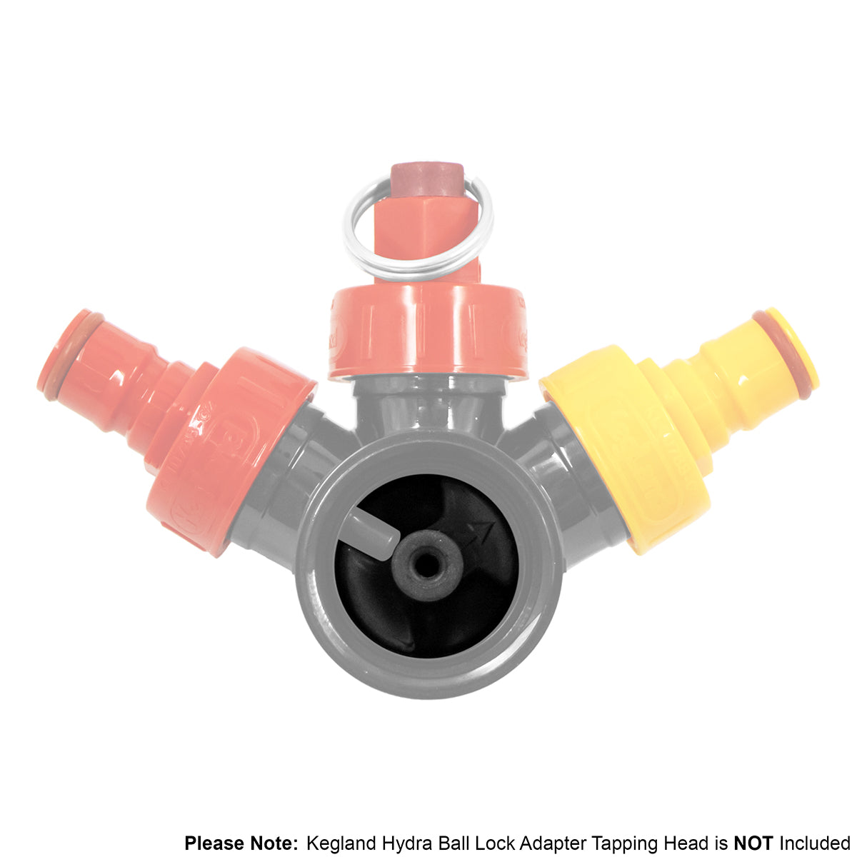 Kegland Black Elbow Tapping Head Insert - PCO 38 | Gen 2