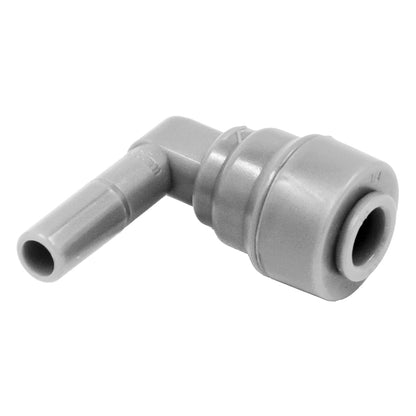 Duotight Food Grade Plastic (Push-In) 90° Male to Female Elbow - 1/4" (6.35mm)