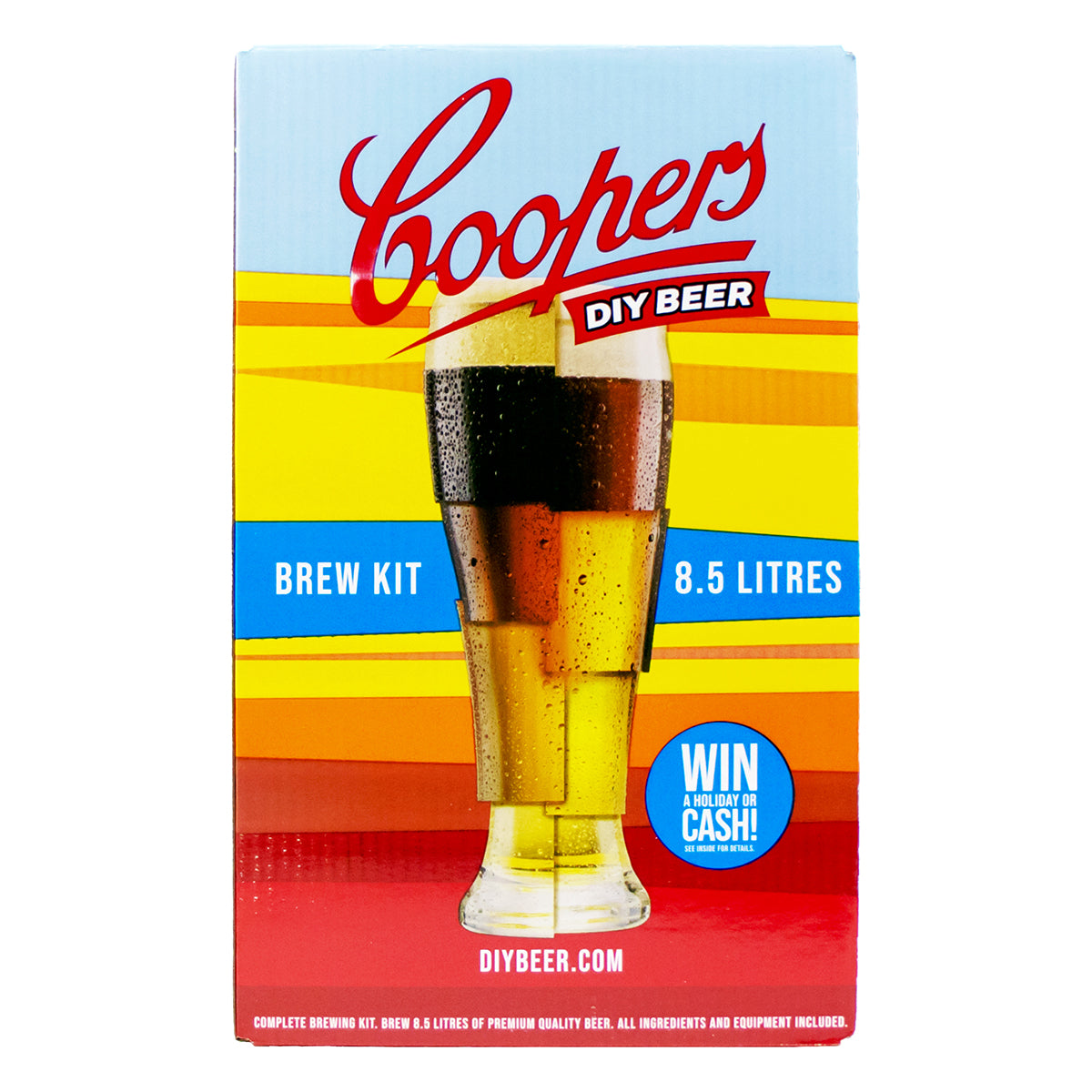 Coopers DIY Homebrew Starter Kit With Bonus Recipe Kit - 2 Gallon