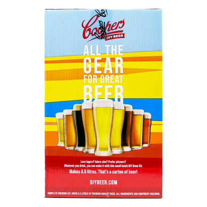 Coopers DIY Homebrew Starter Kit With Bonus Recipe Kit - 2 Gallon