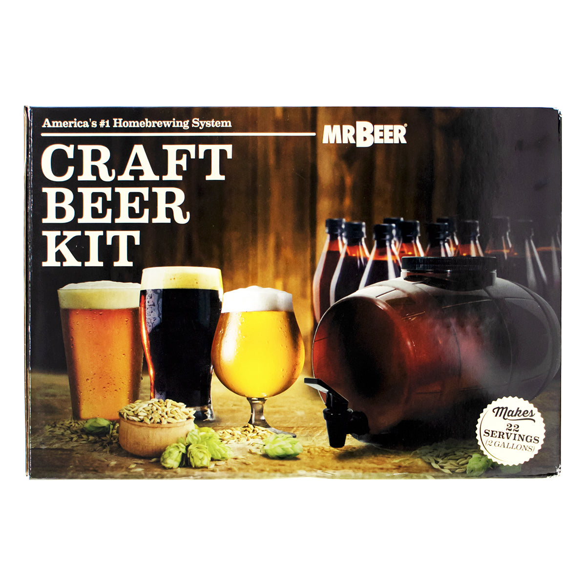 Mr Beer Complete Beer Making Kit - St Patrick's Irish Stout -  Canuck Homebrew Supply, Canada