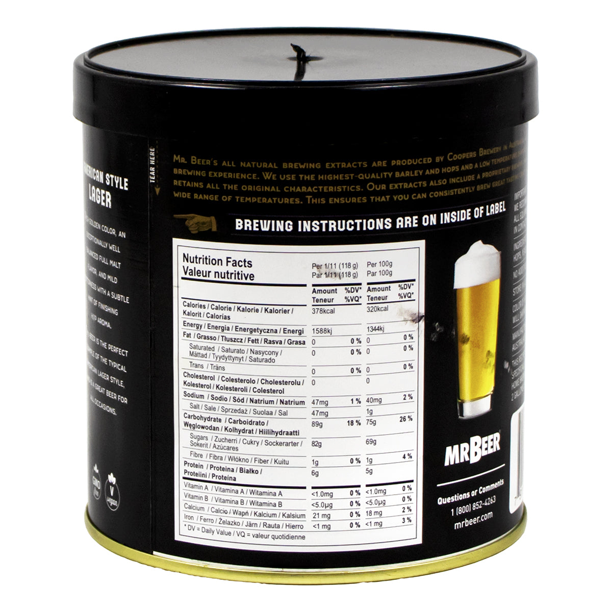 Mr Beer Recipe Kit - American Lager