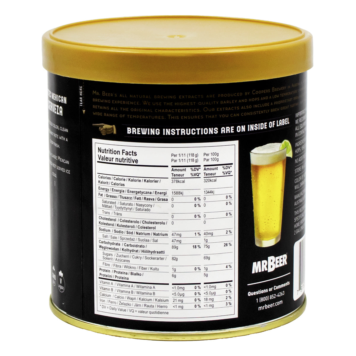 Mr Beer Recipe Kit - Aztec Mexican Cerveza