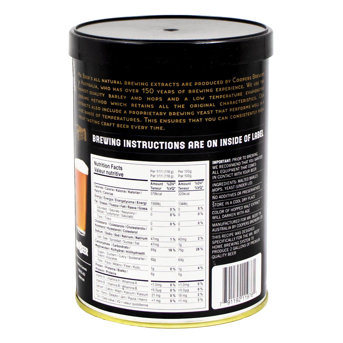 Mr Beer Recipe Kit - Northwest Pale Ale