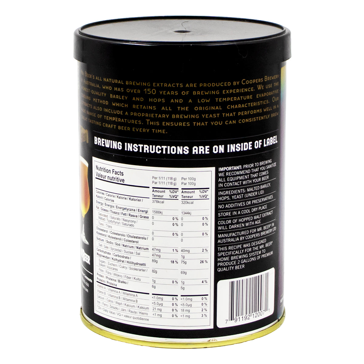 Mr Beer Recipe Kit - Long Play IPA